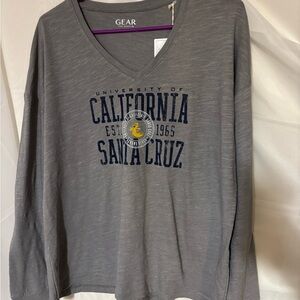 Sold Gear For Sports Gray Long Sleeve Sweatshirt